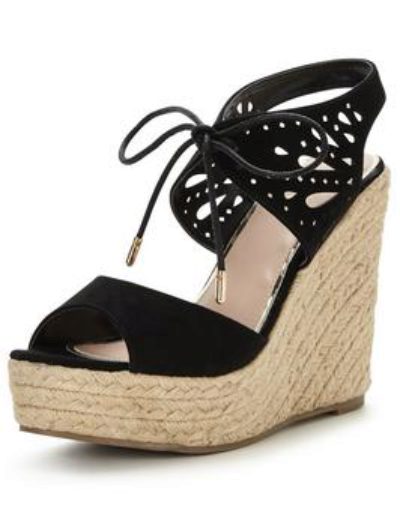 Lipsy Brooke Cut Out Wedge